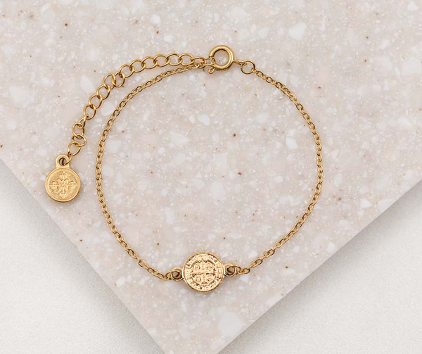 Breathe Chain Bracelet, Gold