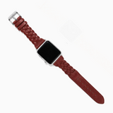 Sutton Braided Leather Watch Band