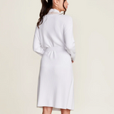 CozyChic Ultra Lite® Tipped Ribbed Short Robe, Sea Salt Shell