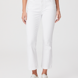 Colette Crop Flare, Crisp White