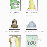 Class Superlatives Card