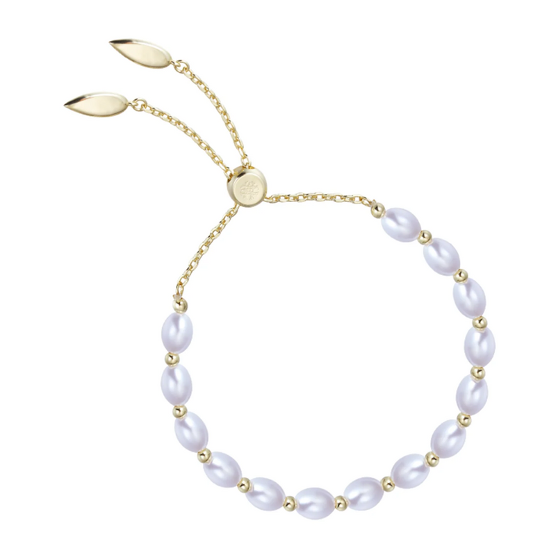 Pearl Layering Bracelet, Gold