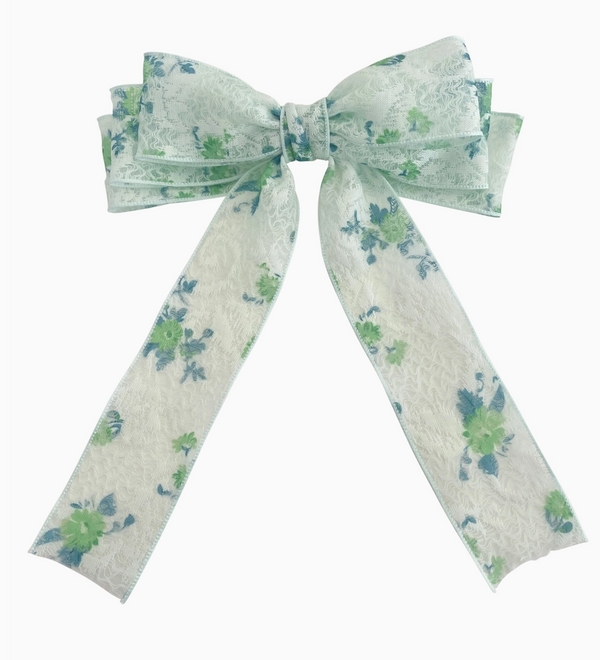Floral Bow, Green