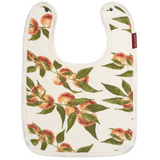 Peaches Organic Cotton Traditional Bib