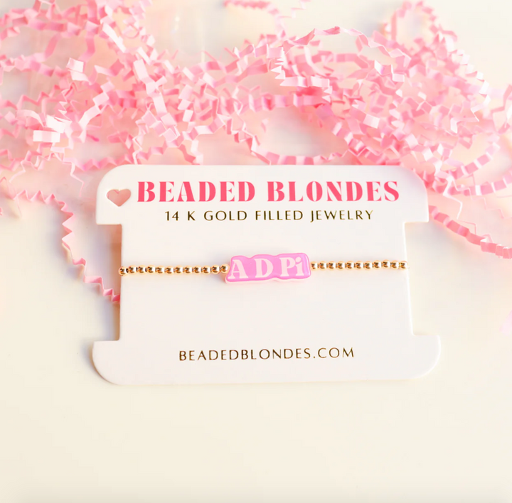 Sorority Pink Bracelet