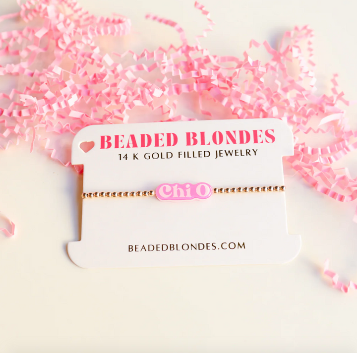 Sorority Pink Bracelet