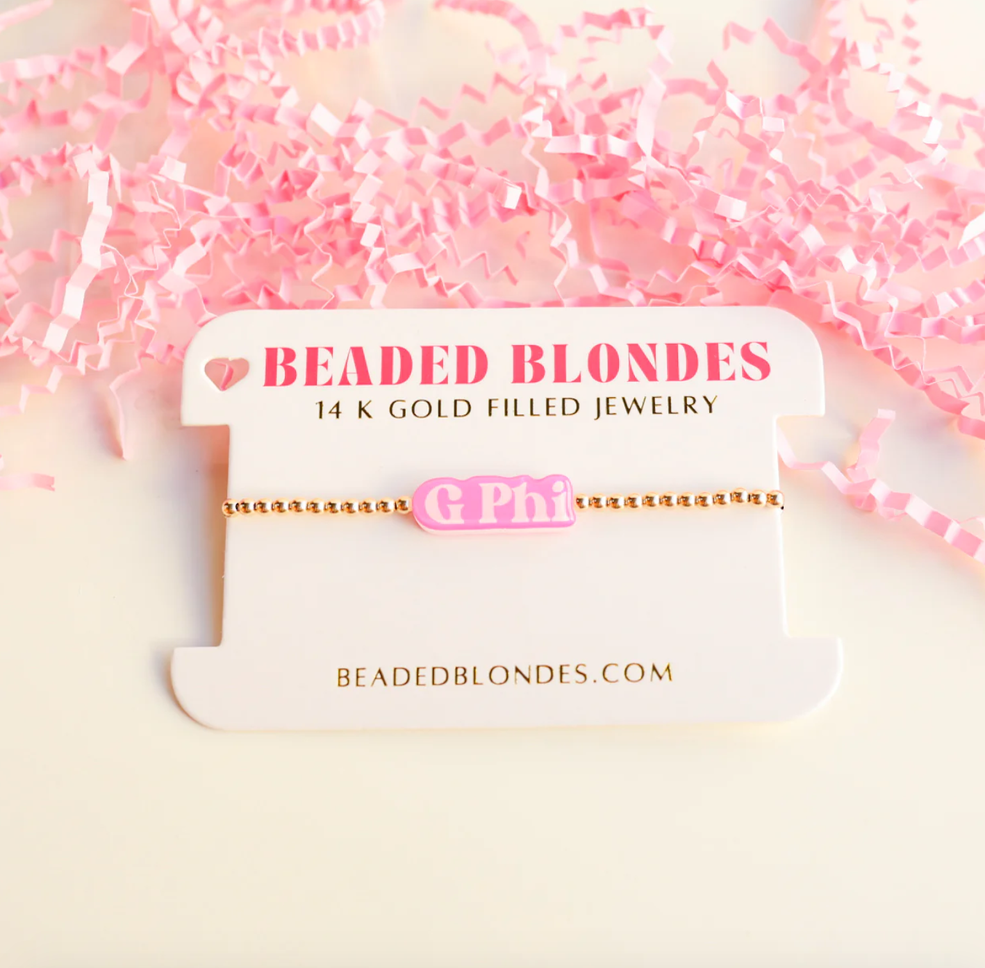 Sorority Pink Bracelet
