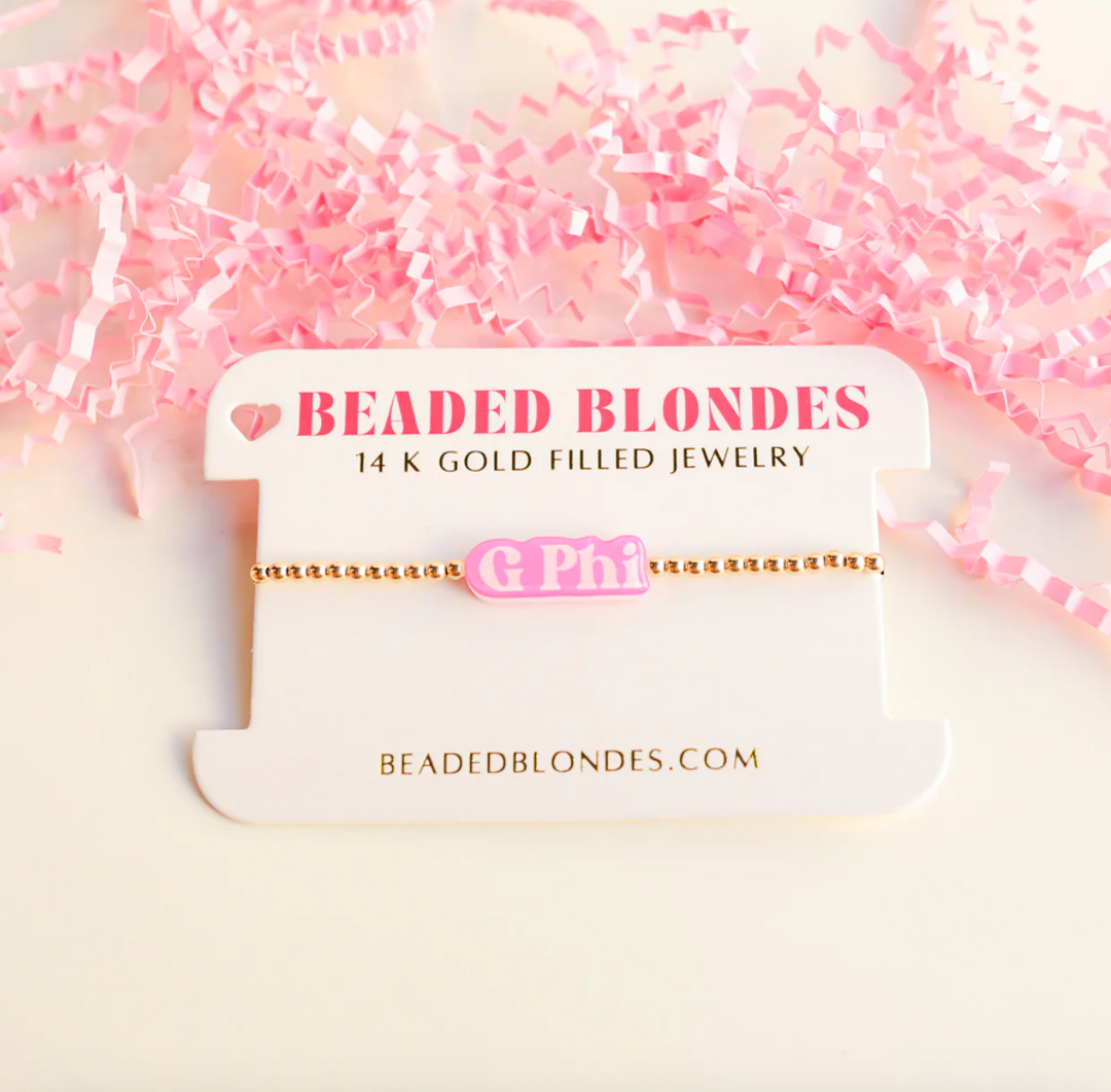 Sorority Pink Bracelet