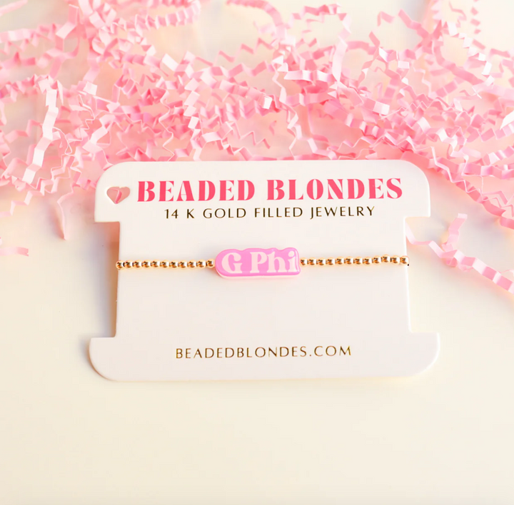 Sorority Pink Bracelet