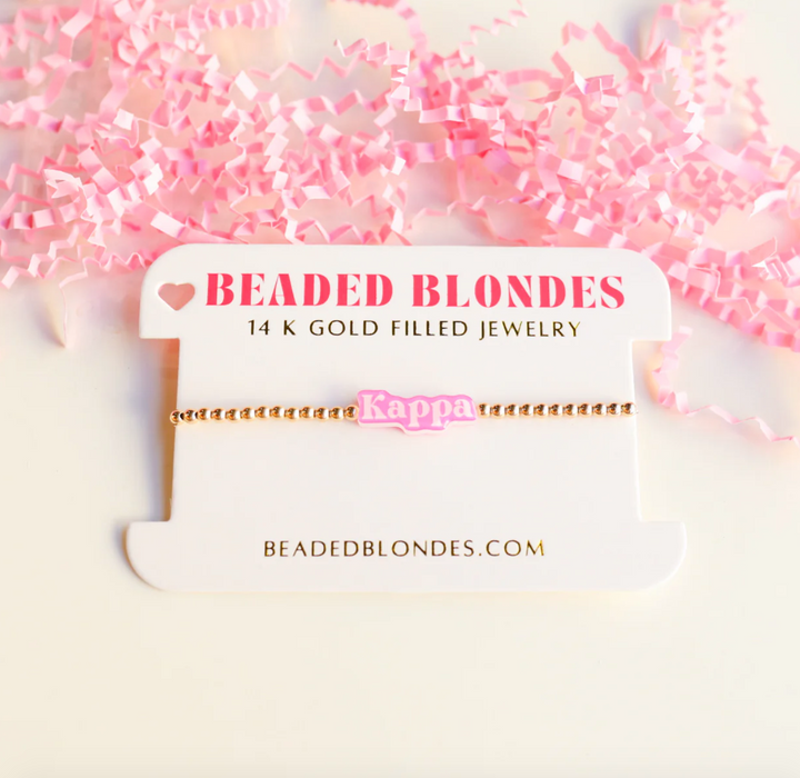 Sorority Pink Bracelet