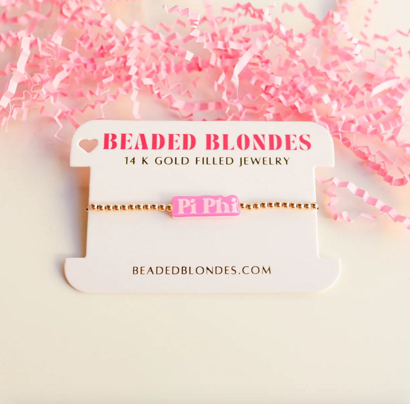 Sorority Pink Bracelet