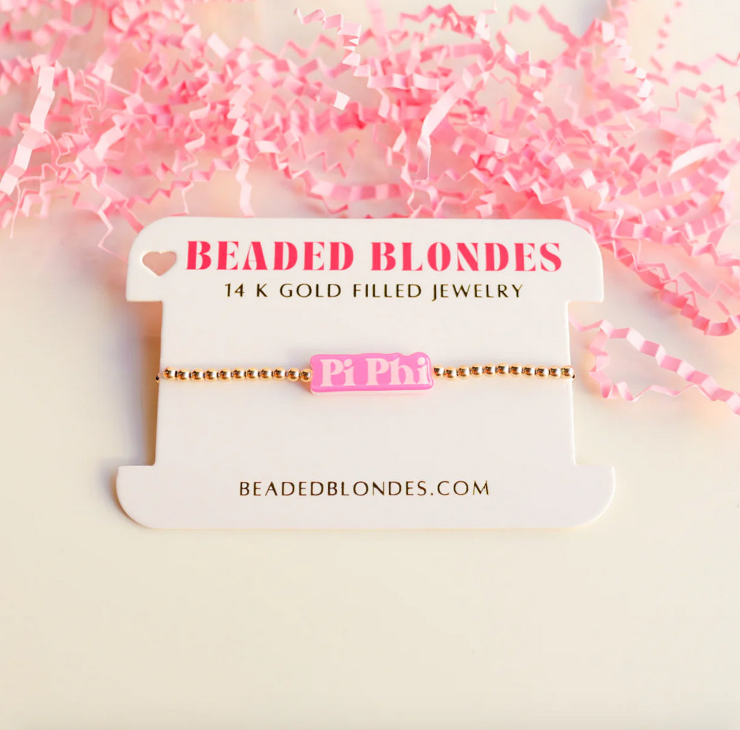 Sorority Pink Bracelet
