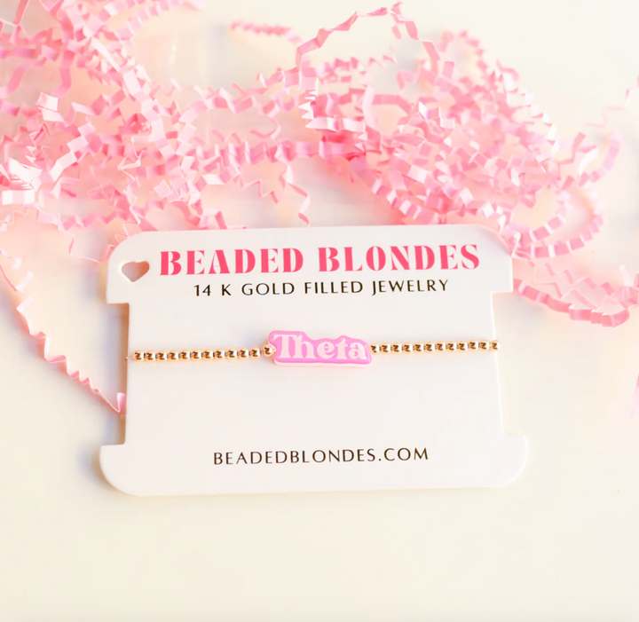Sorority Pink Bracelet