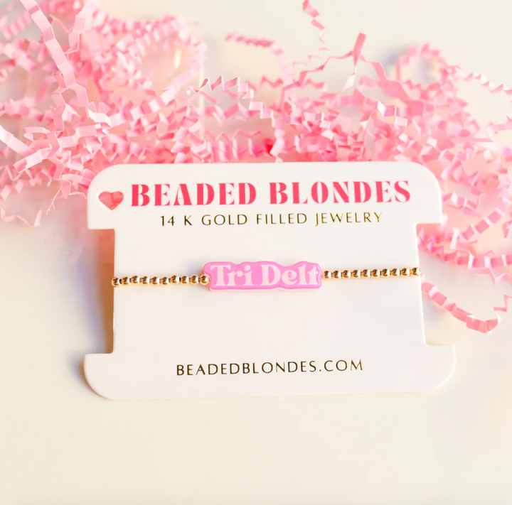 Sorority Pink Bracelet