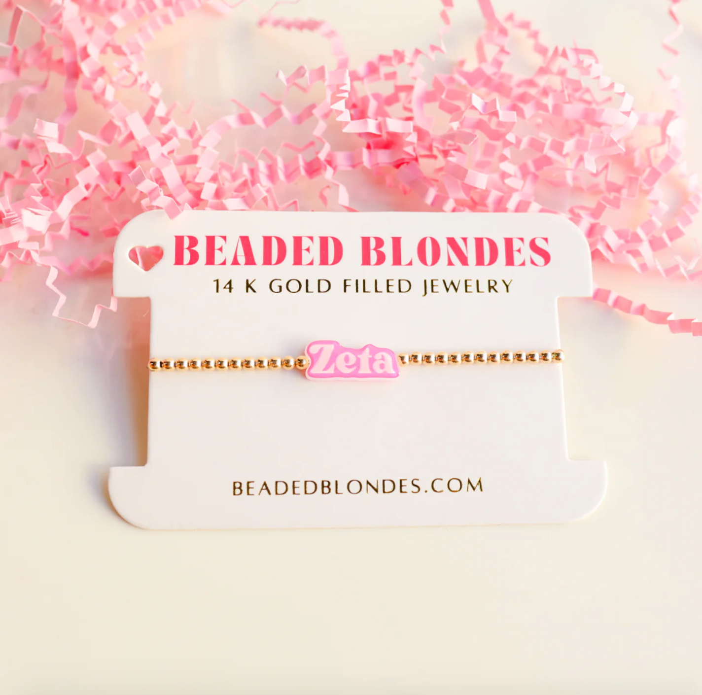 Sorority Pink Bracelet