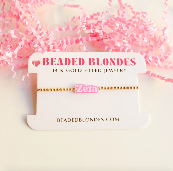 Sorority Pink Bracelet