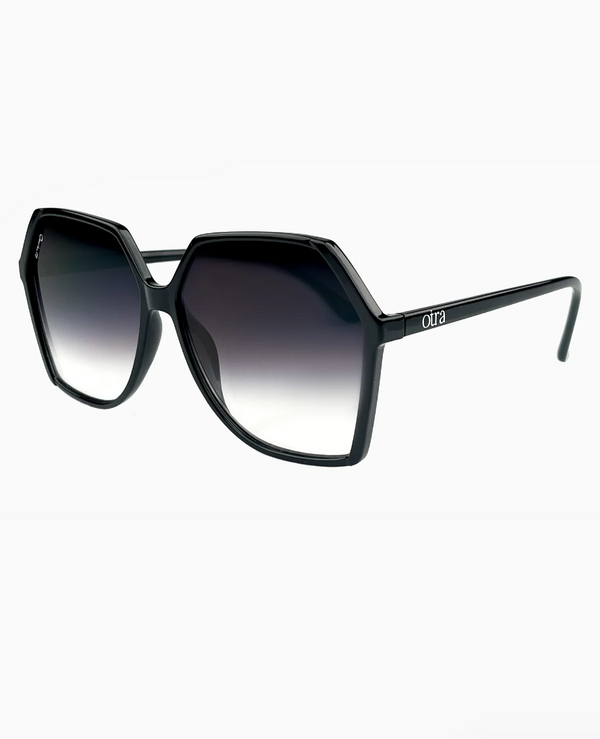 Virgo Sunglasses, Black/Smoke Fade