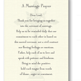 A Marriage Prayer