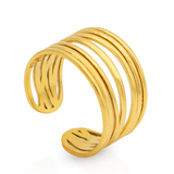 Parallel Ring, Gold