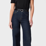 Wide Leg Jeans, Raw Indigo