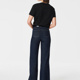 Wide Leg Jeans, Raw Indigo