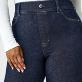 Wide Leg Jeans, Raw Indigo