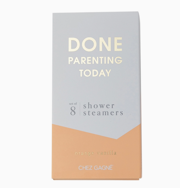 Done Parenting Today Shower Steamers Set