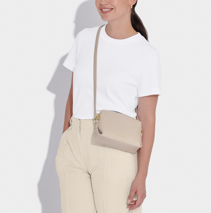 Lily Crossbody Bag, Light Taupe