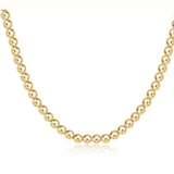 17" Choker Classic Gold 5mm Bead