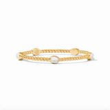 Nassau Stone Bangle, Iridescent Clear Crystal