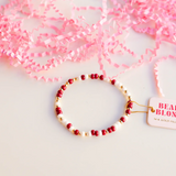 Maroon & White Game Day Sprinkle