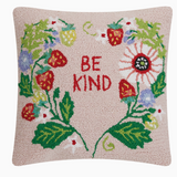 Strawberry Garden Heart Hook Pillow