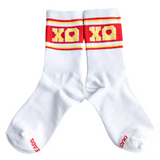Sorority Colorful Striped Socks