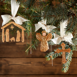 Gold Acrylic Ornament