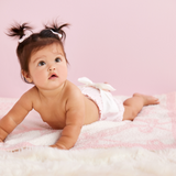 Pink Bow Diaper Cover