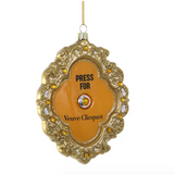 Press For French Champagne Ornament