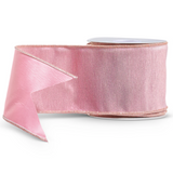 4" x 10 Yds Metallic Pink Ribbon