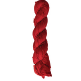 Recycled Silk Ribbon, Red