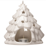 Stoneware Holy Family Candle Holder