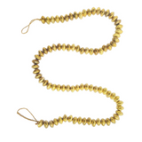 Hammered Metal Bead Garland