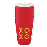 XOXO Frost Cups, Set of 8