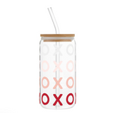 XOXO Glass Tumbler