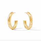 Luna Stone Hoop
