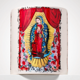 Virgin Mary of Guadalupe Ceramic Candle 24oz