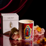 Virgin Mary of Guadalupe Ceramic Candle 24oz