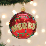 Merry & Bright Round Ornament