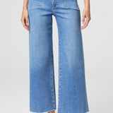 Anessa Petite Wide Leg Jean, Sunnie Distressed