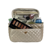 Getaway Classic Train Case, Pearl Quilted