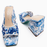 Roo Heel, Blue Floral