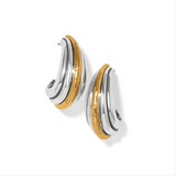 Ferrara Deco Large Hoop Earrings